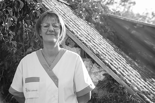 Delphine Labro, aide à domicile chez LAD